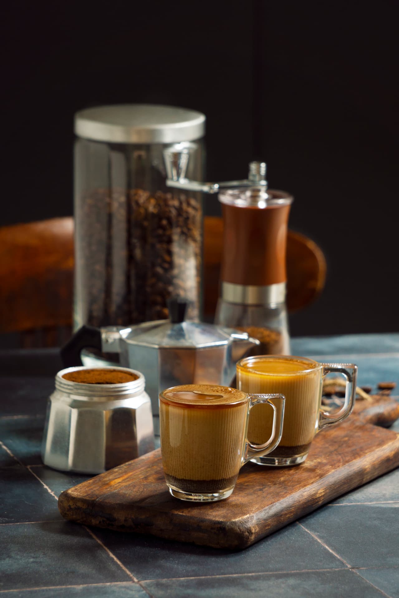 Coffee culture — brewing still life